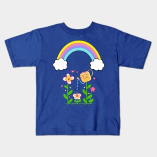Cute Flowers Earth Day Celebration Kids T-Shirt